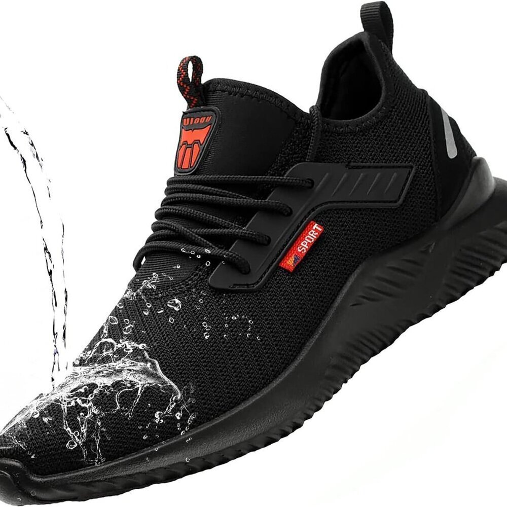 Steel Toe Shoes Waterproof Lightweight Safety Work Sneakers for Men Women